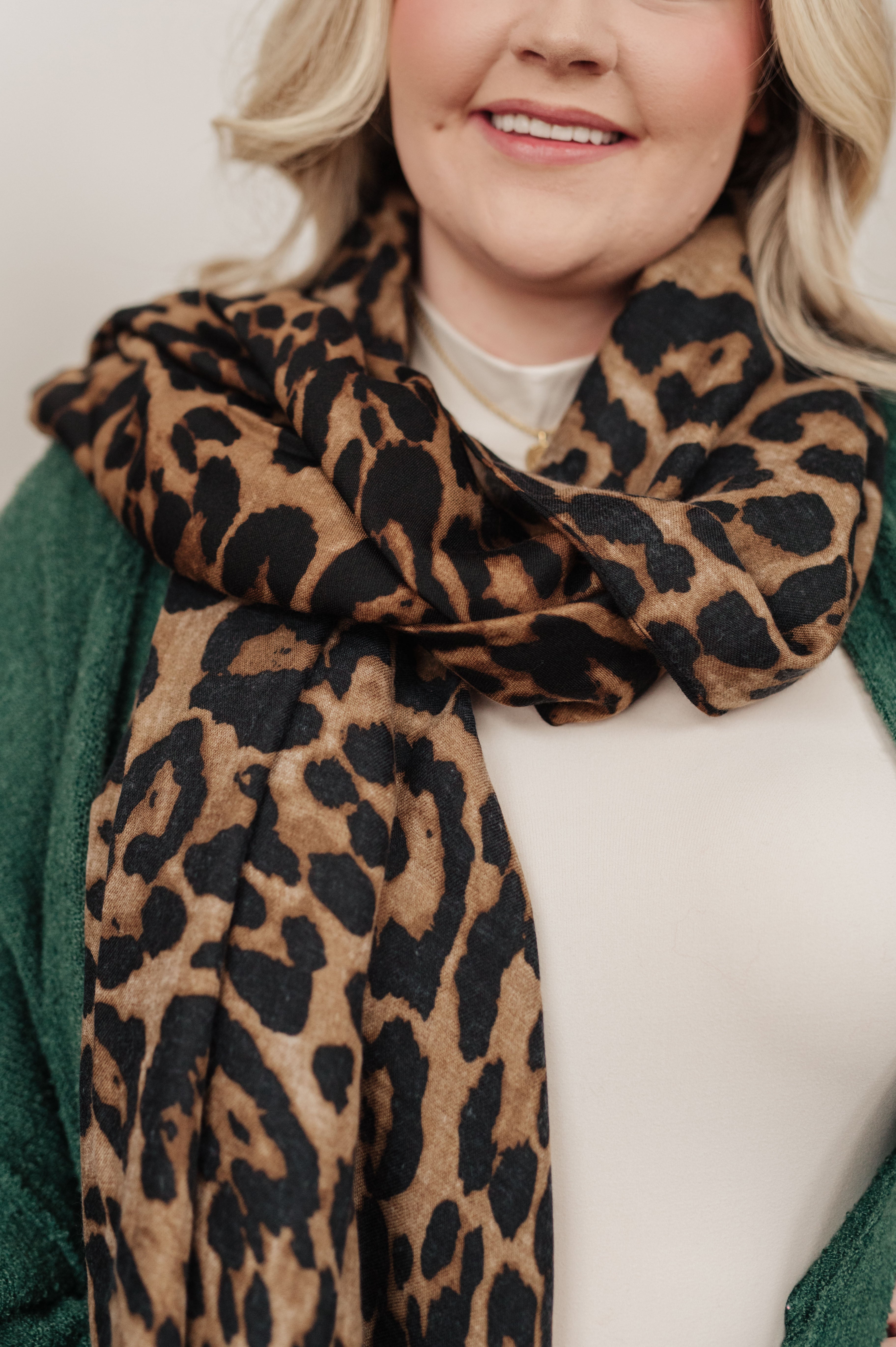 Lovely Leopard Scarf Ave Shops