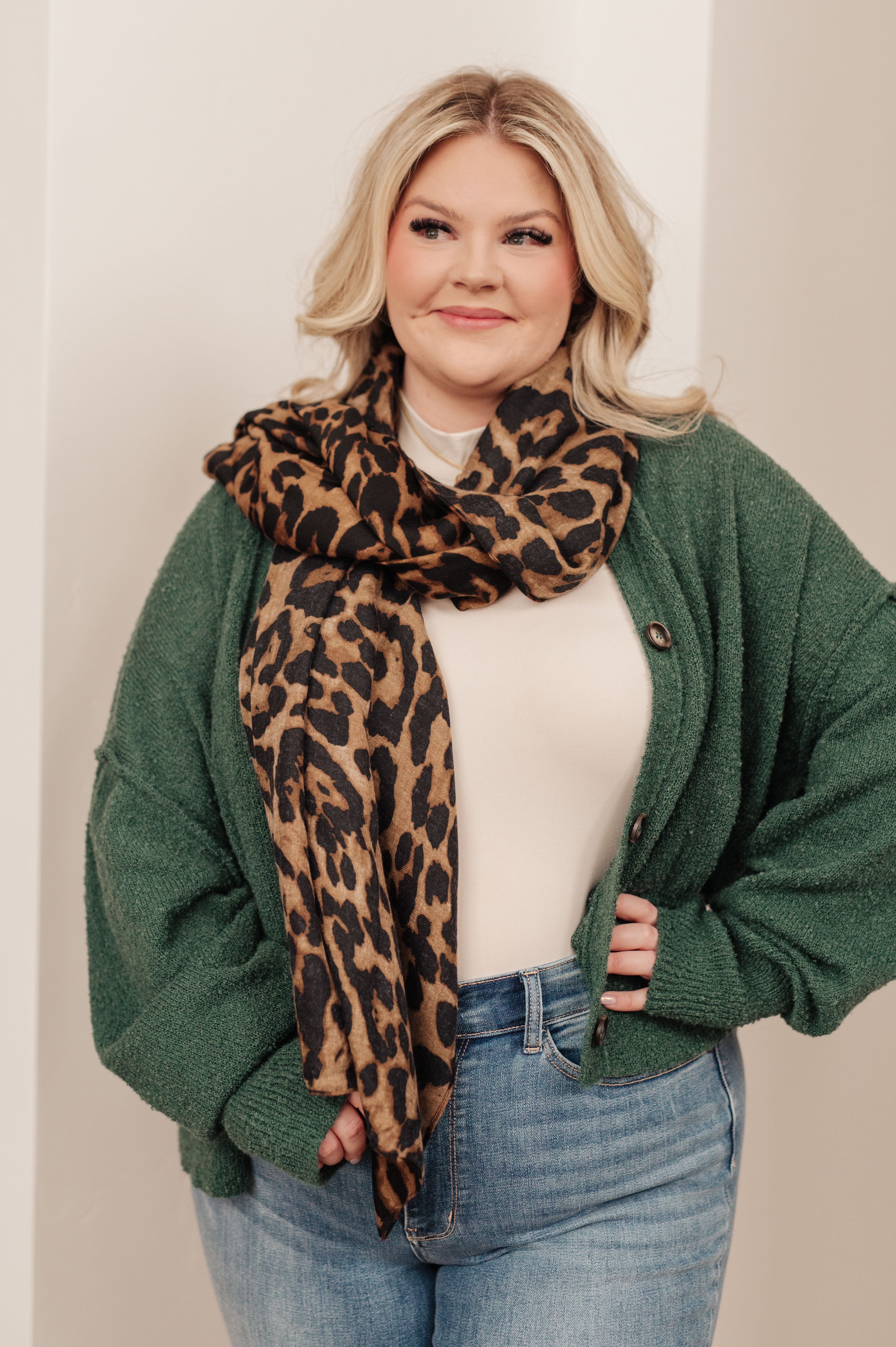 Lovely Leopard Scarf Ave Shops