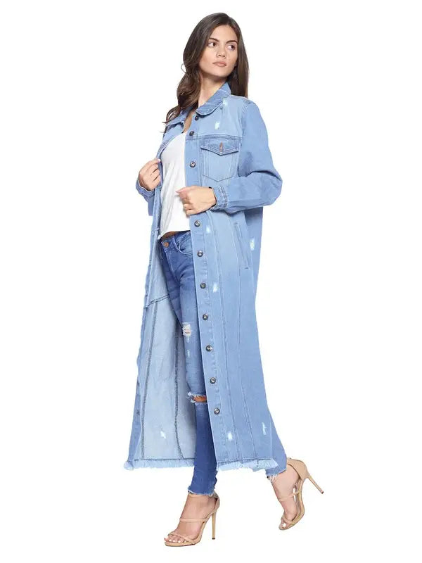 Denim Trenchcoat (3 washes) Penderié, Inc.