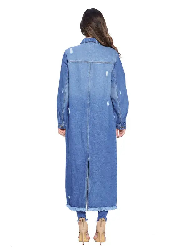 Denim Trenchcoat (3 washes) Penderié, Inc.