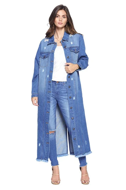 Denim Trenchcoat (3 washes) Penderié, Inc.