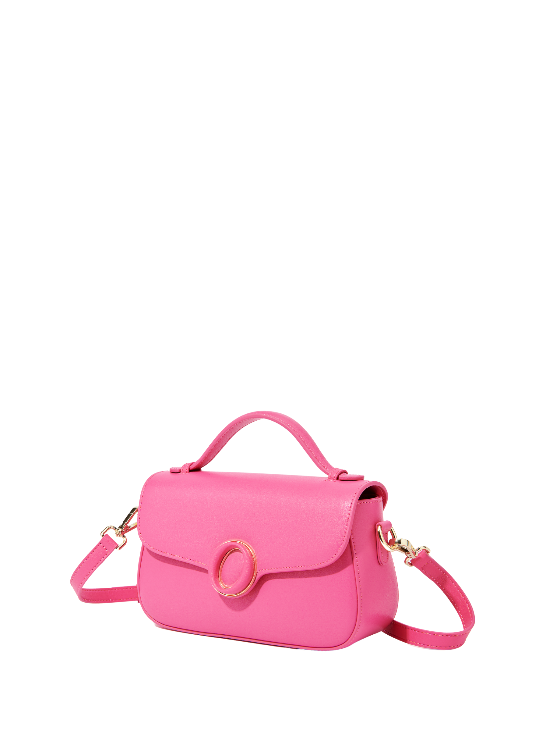 Makoto Leather Bag, Pink Bob Oré