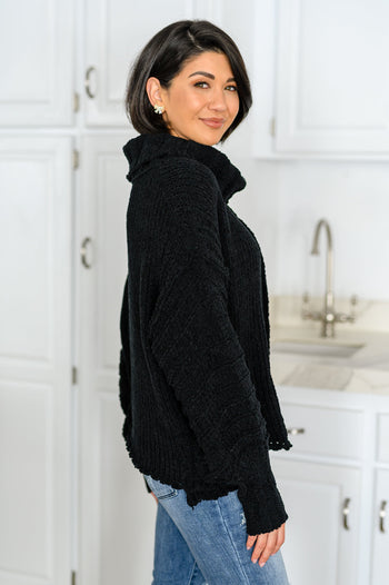 Maureen Long Sleeve Solid Knit Sweater Ave Shops