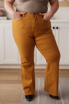 Melinda High Rise Control Top Flare Jeans in Marigold Ave Shops