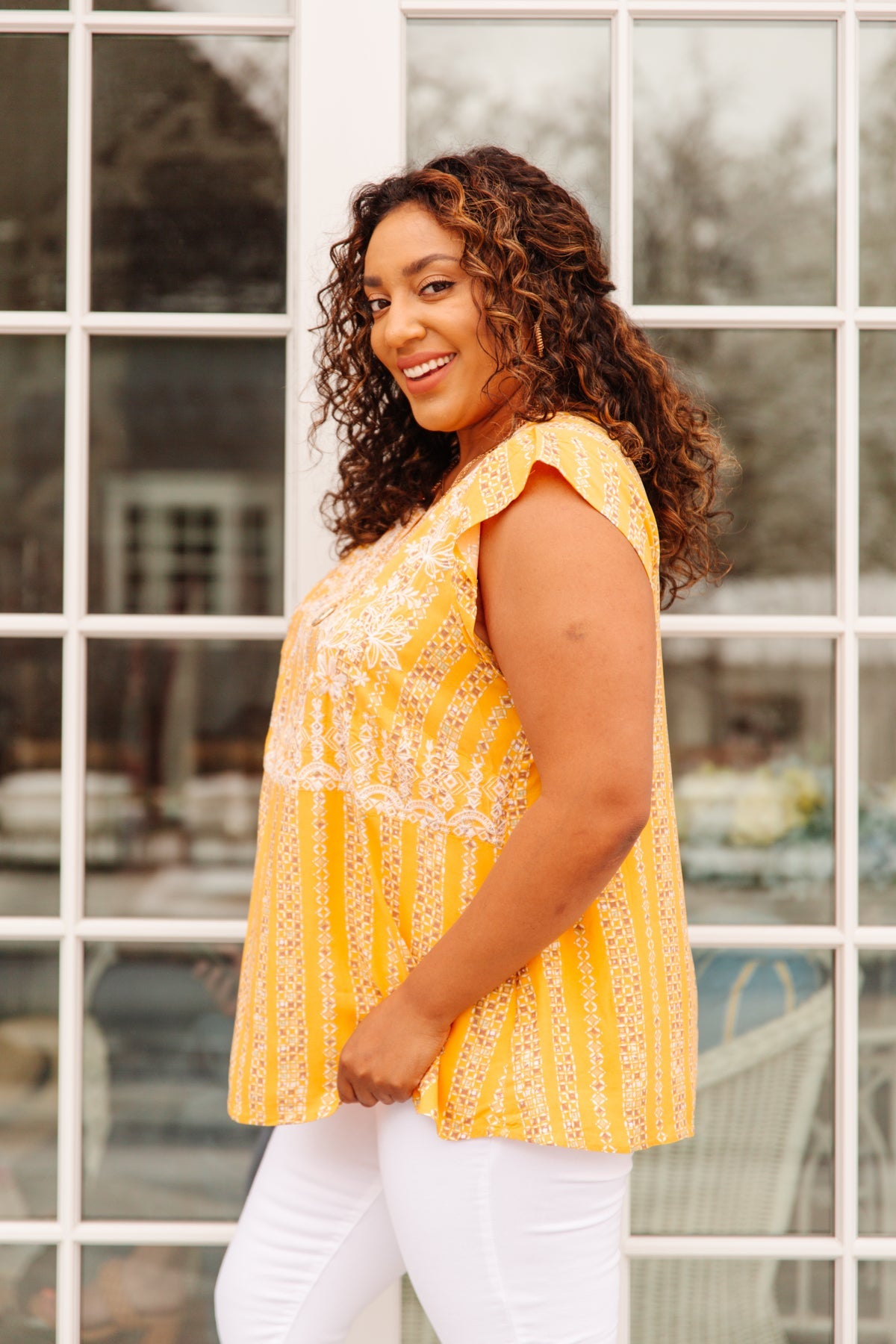 Mellow Yellow Blouse Ave Shops