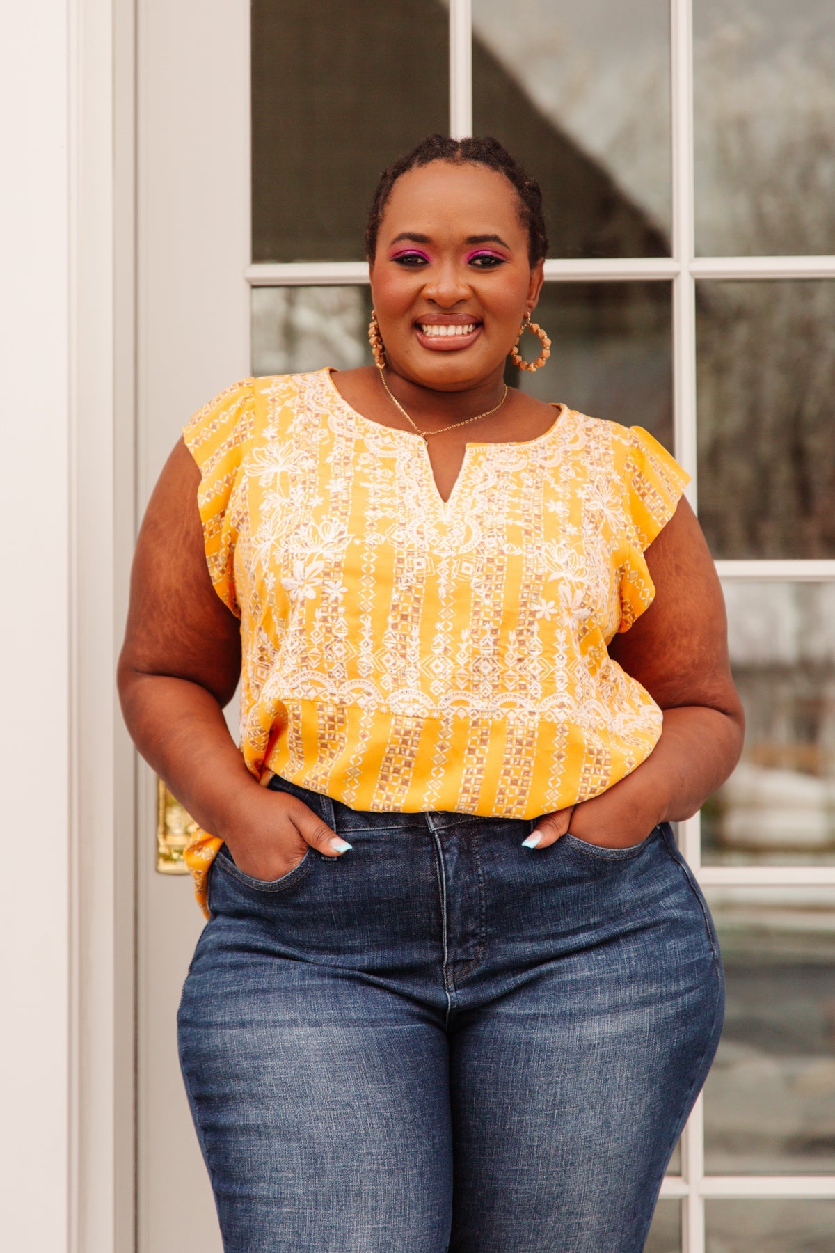 Mellow Yellow Blouse Ave Shops