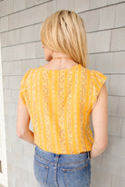 Mellow Yellow Blouse Ave Shops