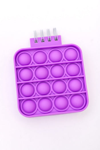 Mini Pop It Notebook in Purple Ave Shops