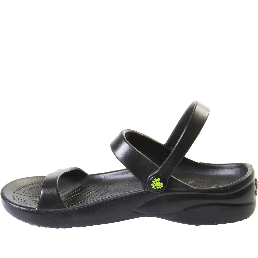 Women's 3-Strap Sandals - Black DAWGS USA