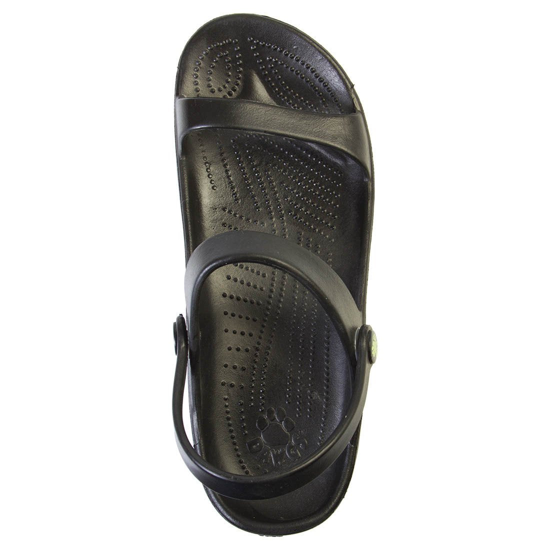 Women's 3-Strap Sandals - Black DAWGS USA