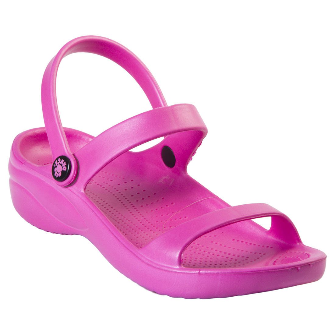 Women's 3-Strap Sandals - Hot Pink DAWGS USA