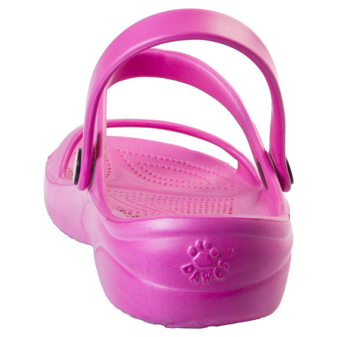 Women's 3-Strap Sandals - Hot Pink DAWGS USA