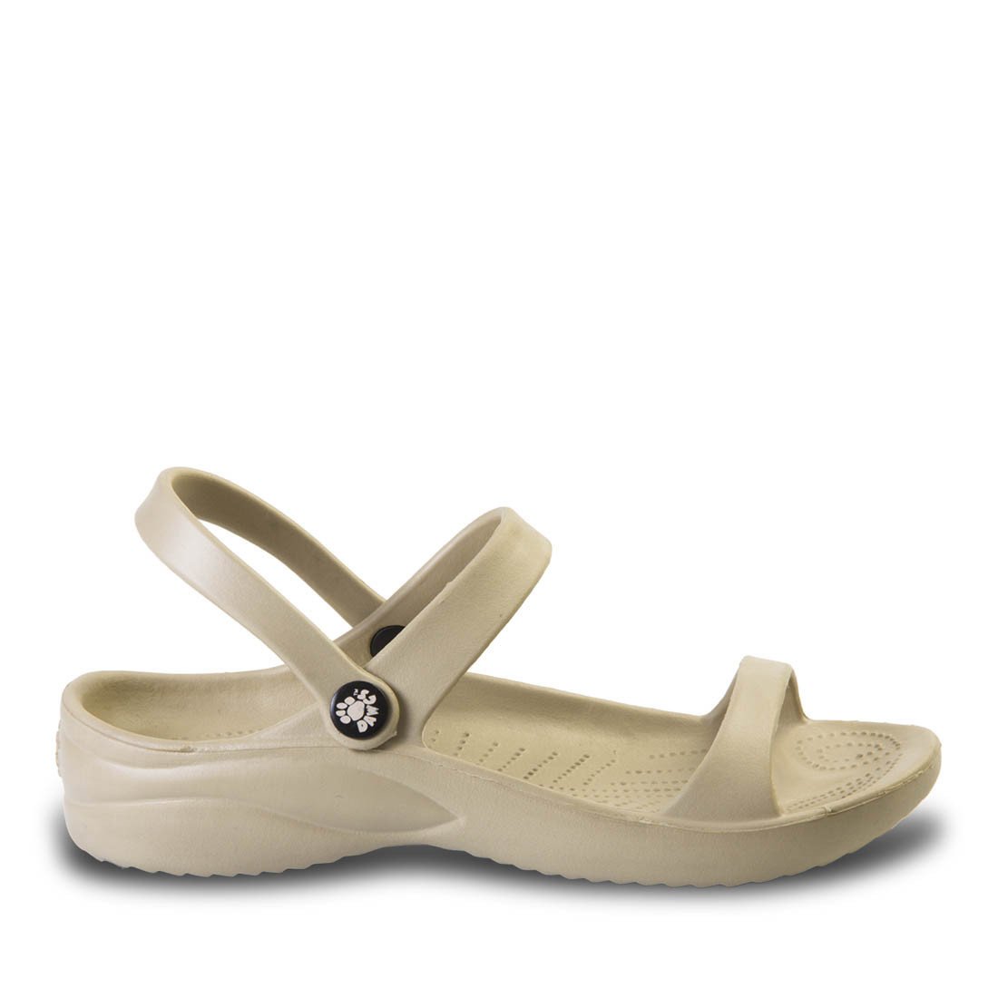 Women's 3-Strap Sandals - Tan DAWGS USA