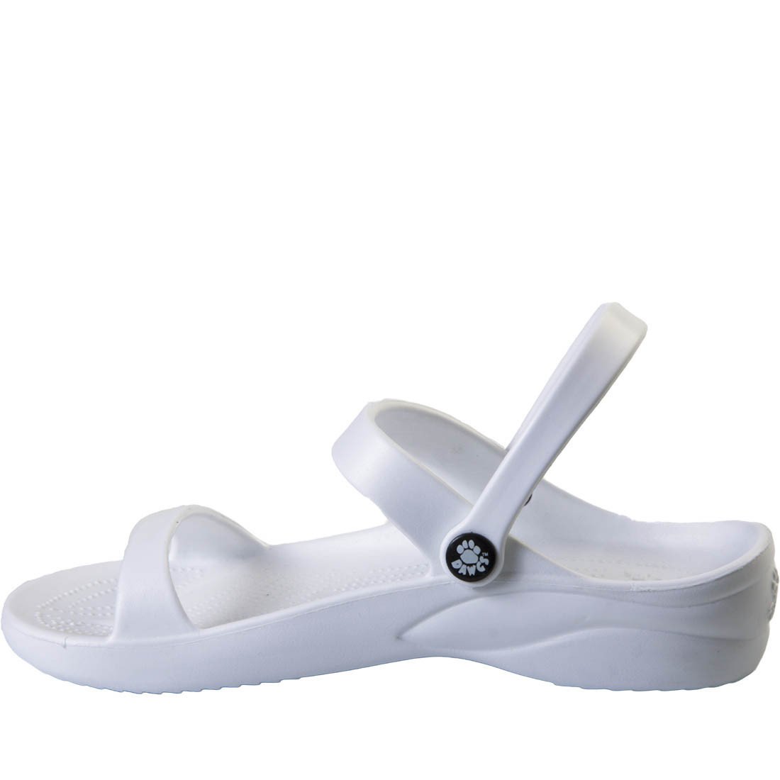 Women's 3-Strap Sandals - White DAWGS USA