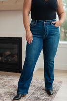 Judy Blue Pippa High Rise Button Fly Dad Jeans Ave Shops