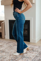 Judy Blue Pippa High Rise Button Fly Dad Jeans Ave Shops