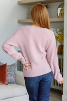 Plush Feelings V-Neck Sweater Ave Shops