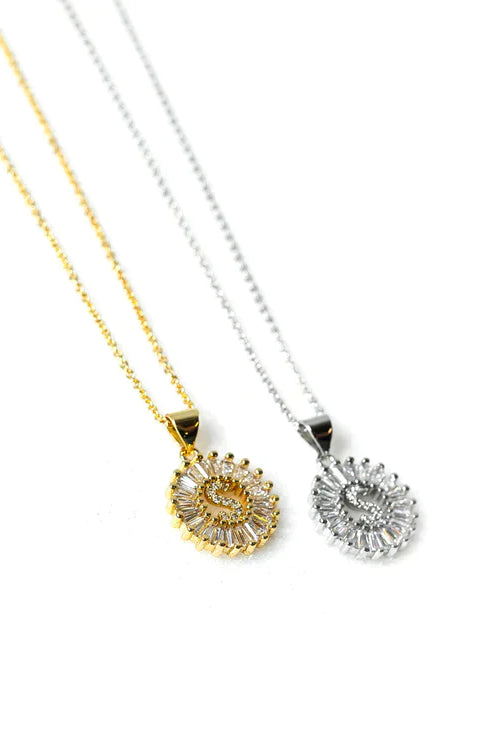 PREORDER: Mini Radiant Initial Necklace Ave Shops