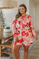 Rare Beauty Floral Romper Ave Shops