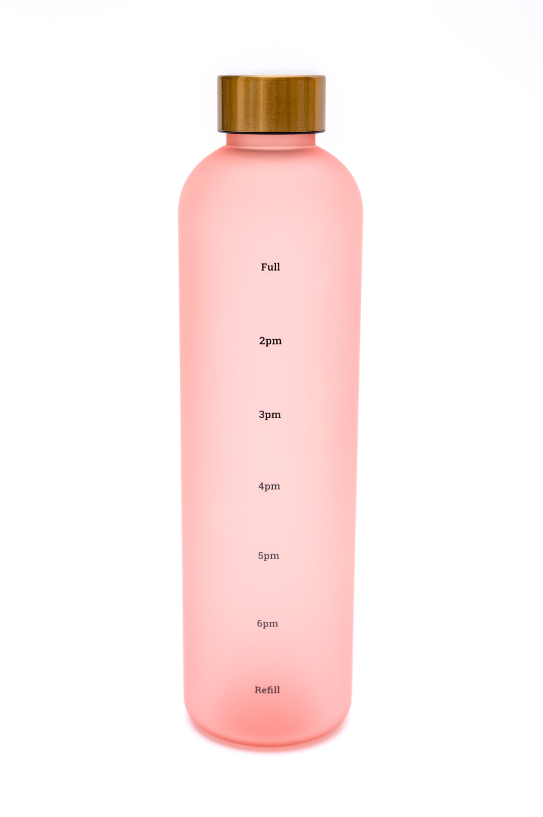 Sippin' Pretty 32 oz Translucent Water Bottle in Pink & Gold Ave Shops