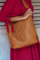 Soho Lane Woven Leather Shoulder Bag (Sale) ELF