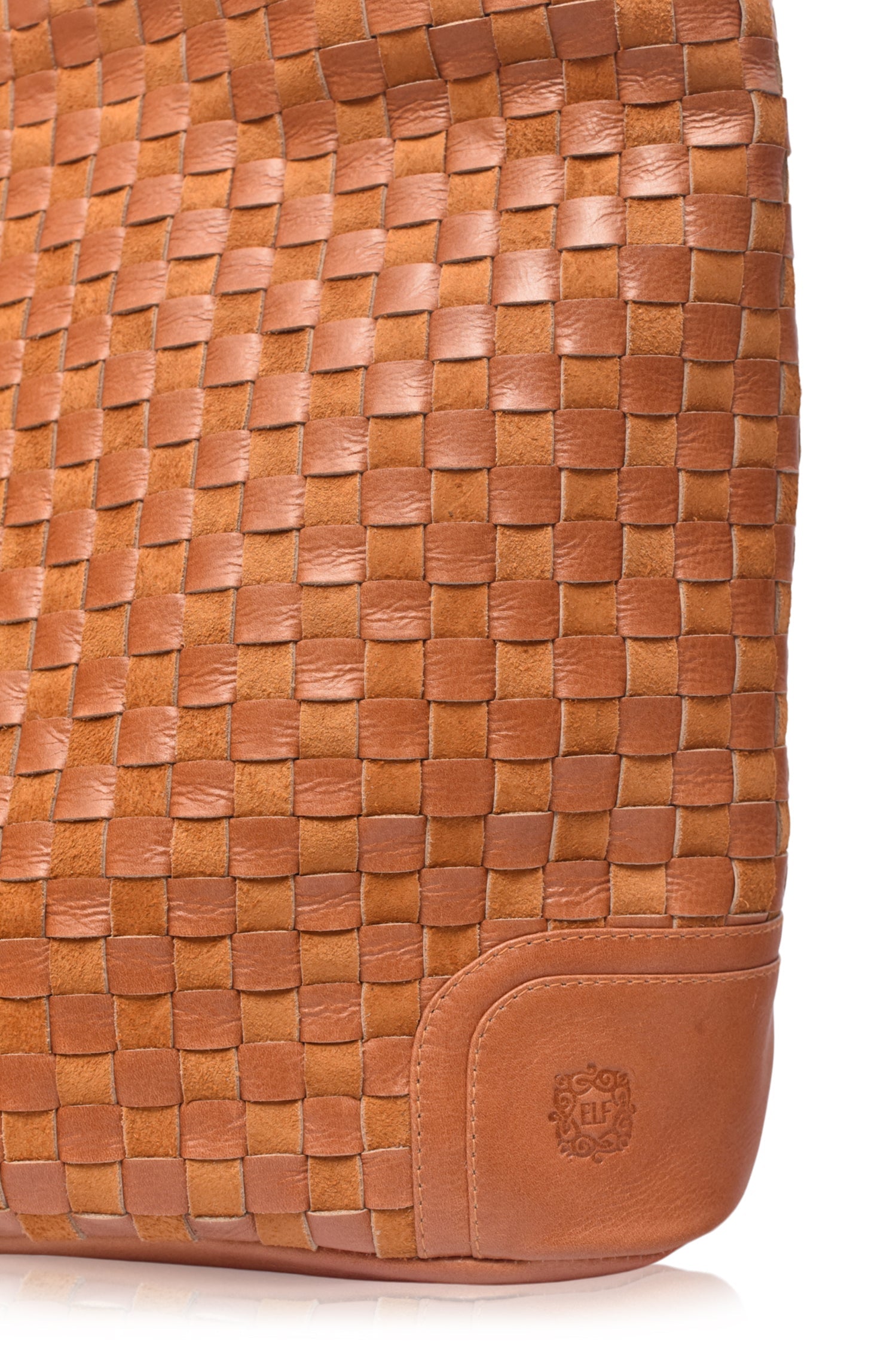 Soho Lane Woven Leather Shoulder Bag (Sale) ELF