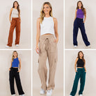 PREORDER: Ponte Stretch Cargo Pants In Five Colors Ave Shops