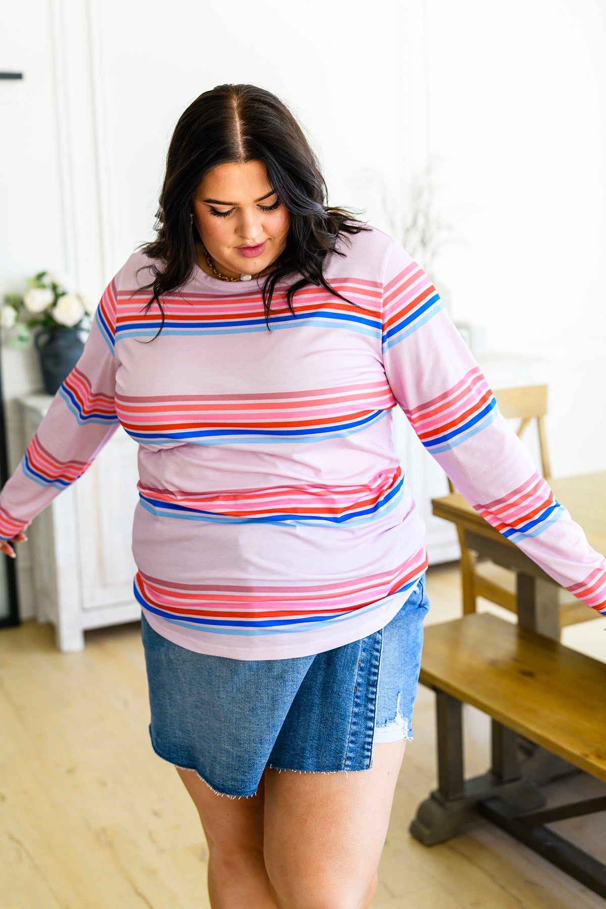 Sweet Like Candy Striped Long Sleeve Ave Shops