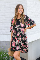 Tell Me Amore Floral Dress Ave Shops