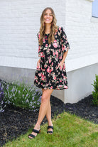 Tell Me Amore Floral Dress Ave Shops