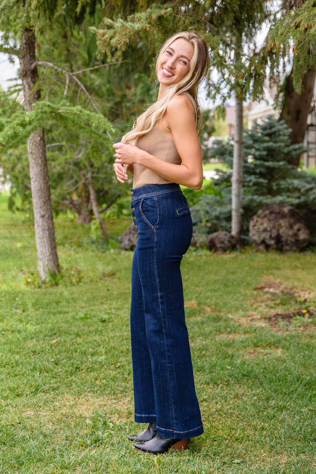 The Blueprint Wide Leg Pants Ave Shops