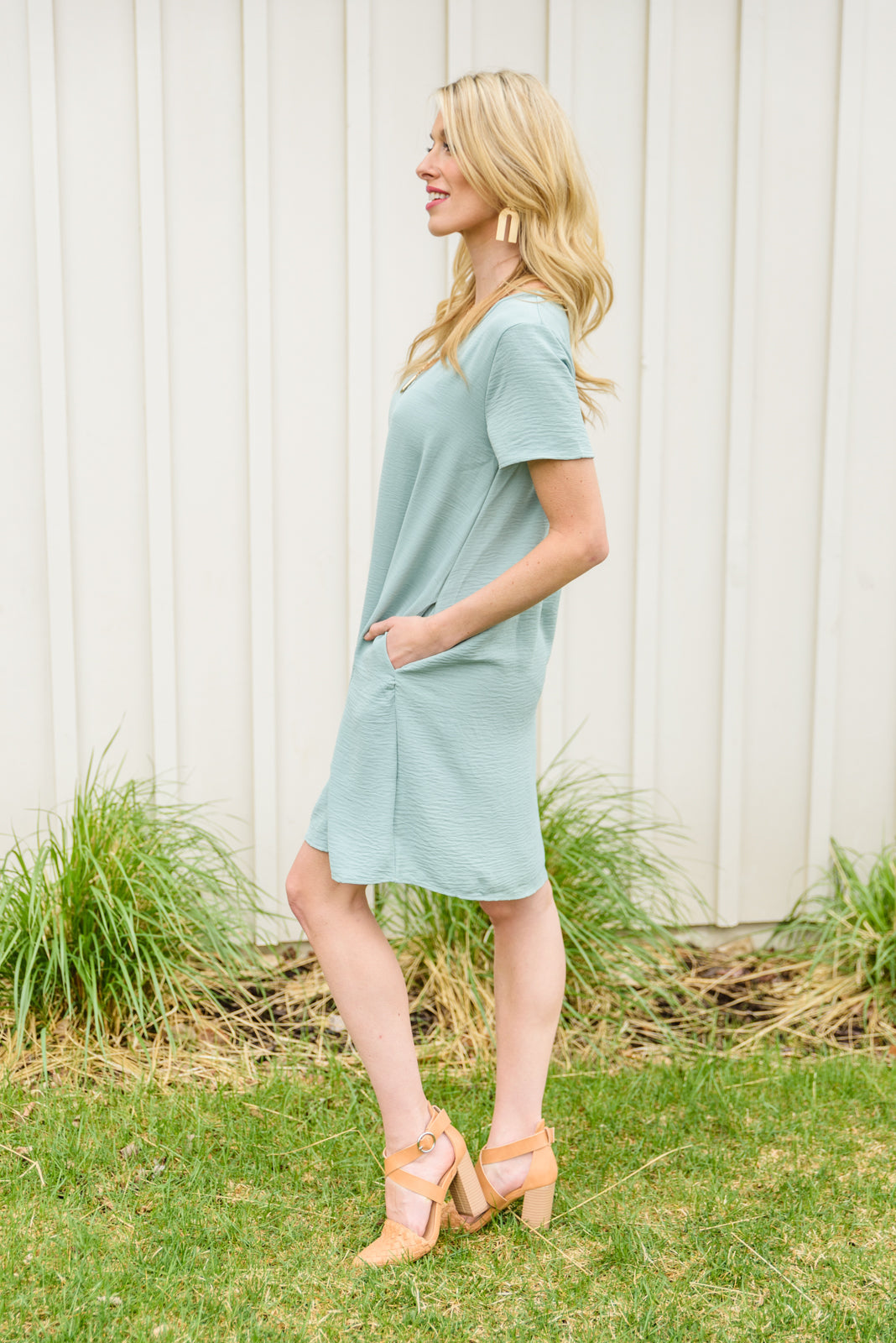 Time After Time V-neck Dress Ave Shops