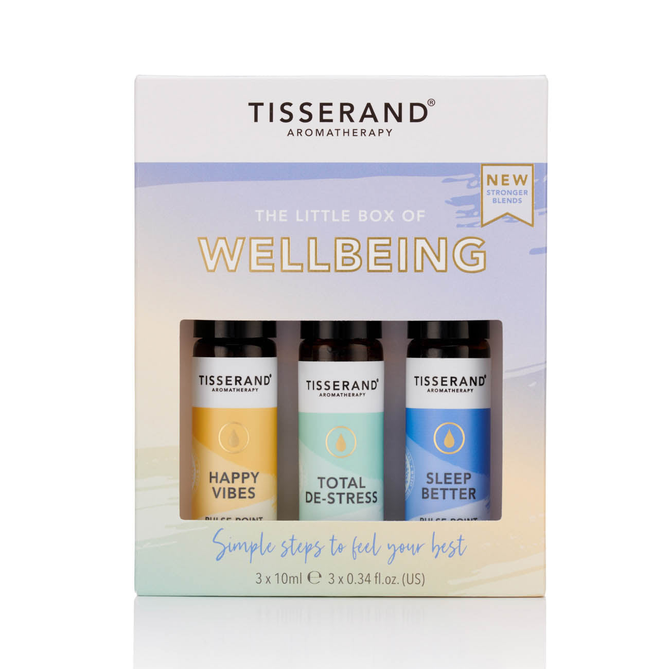 Tisserand Aromatherapy Little Box of Wellbeing 3x10ml Grace Beauty