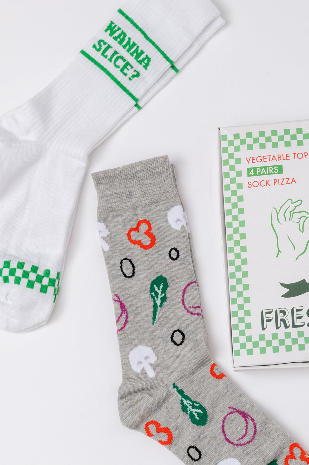 Veggie Pizza Sock Set Ave Shops