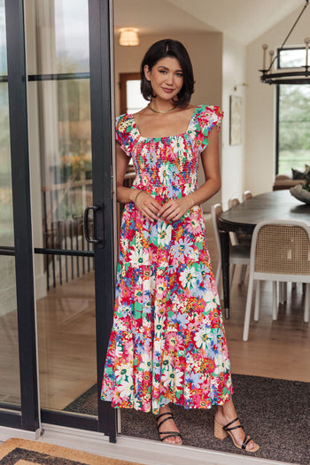 Walk in the Flowers Maxi Dress Ave Shops