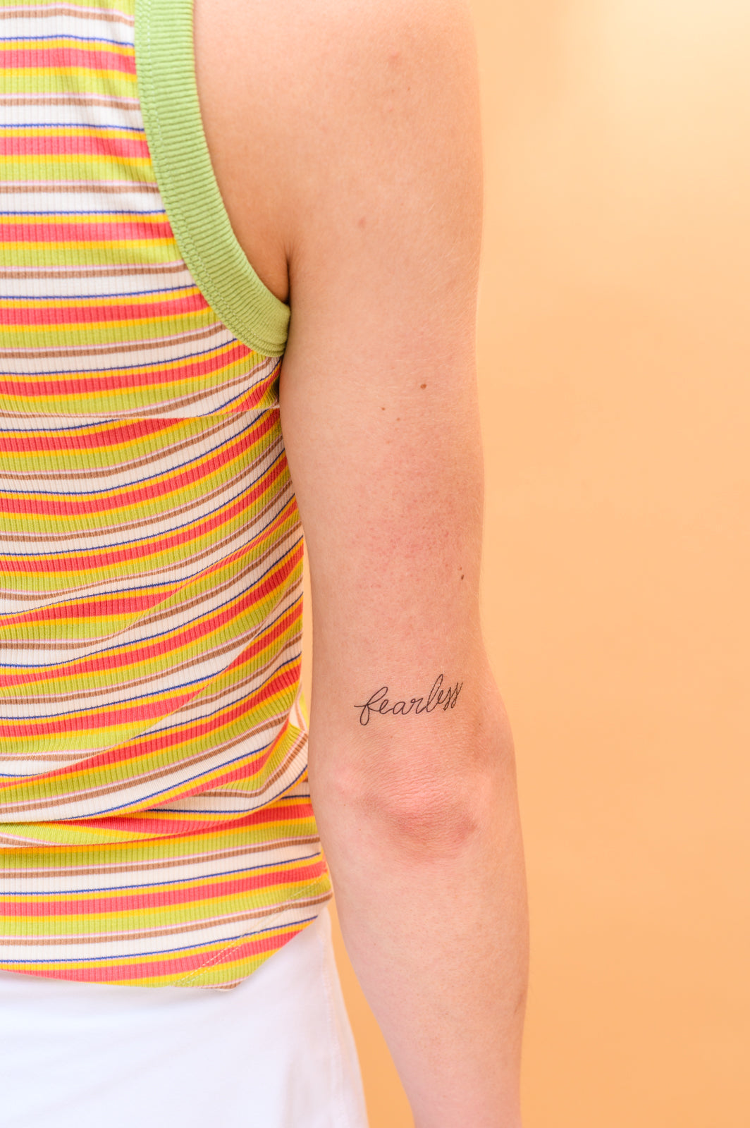 Words For A Season Temporary Tattoo FEARLESS |   |  Casual Chic Boutique