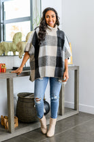 Your Next Favorite Roll Neck Sweater Poncho Ave Shops