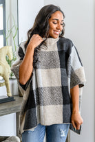 Your Next Favorite Roll Neck Sweater Poncho Ave Shops