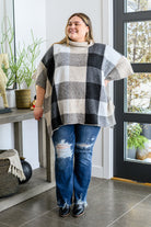 Your Next Favorite Roll Neck Sweater Poncho Ave Shops