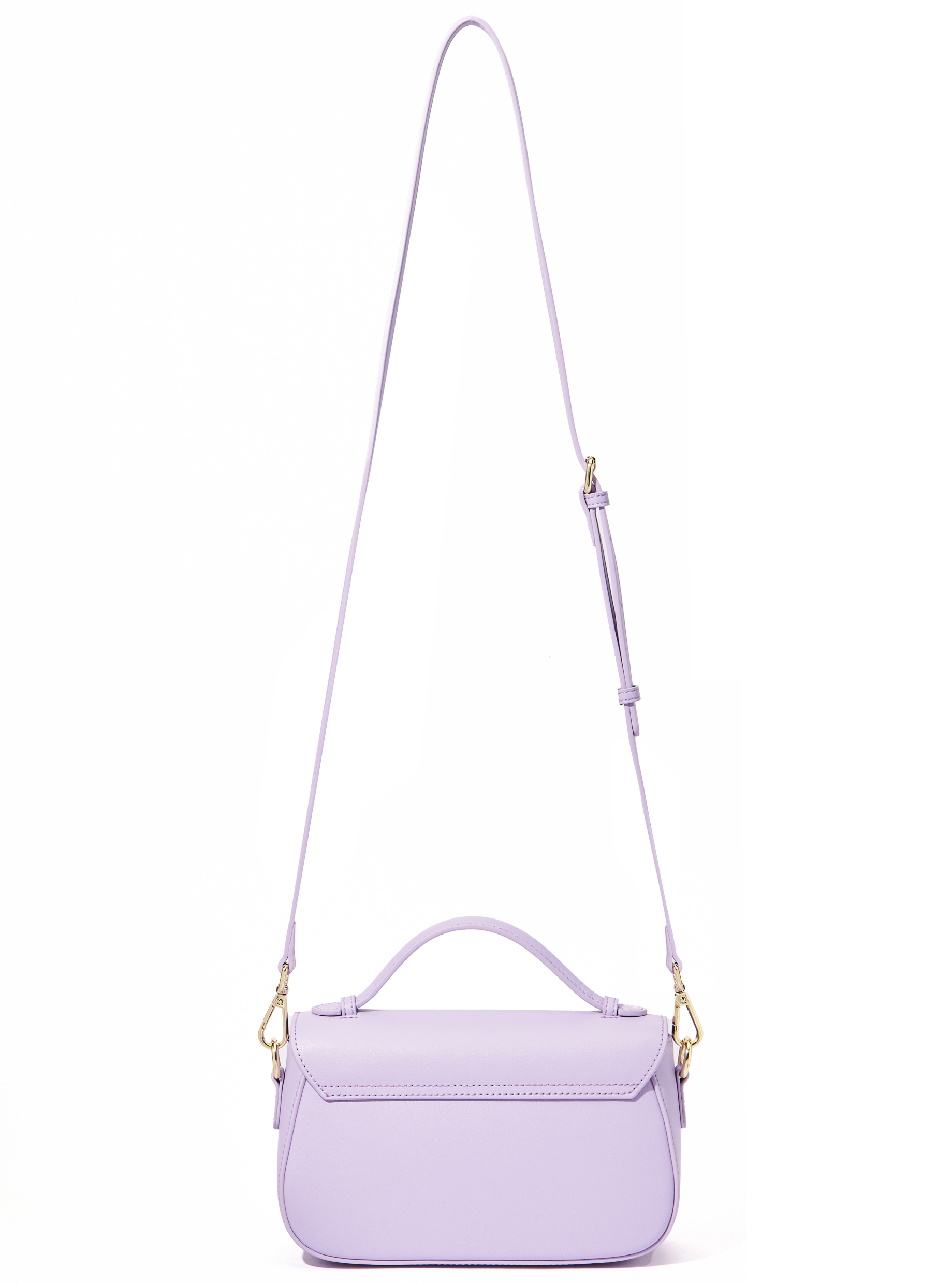 Makoto Leather Bag, Purple Bob Oré