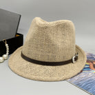 Short Brim Jute Cloth Hat Trendsi