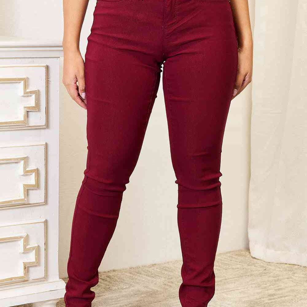YMI Jeanswear Skinny Jeans with Pockets Trendsi
