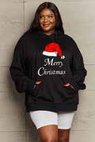 Simply Love Full Size MERRY CHRISTMAS Graphic Hoodie Trendsi