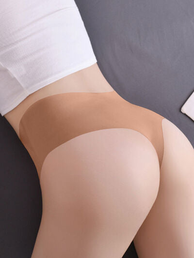 Seamless Mid-Rise Waist Panty Trendsi