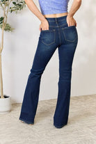 Kancan Full Size Slim Bootcut Jeans Trendsi