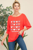 Celeste Full Size Heart Graphic Long Sleeve T-Shirt Trendsi