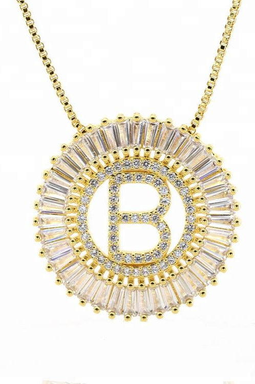PREORDER: Radiant Initial Necklace Ave Shops