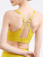 Scoop Neck Wide Strap Active Bra Trendsi