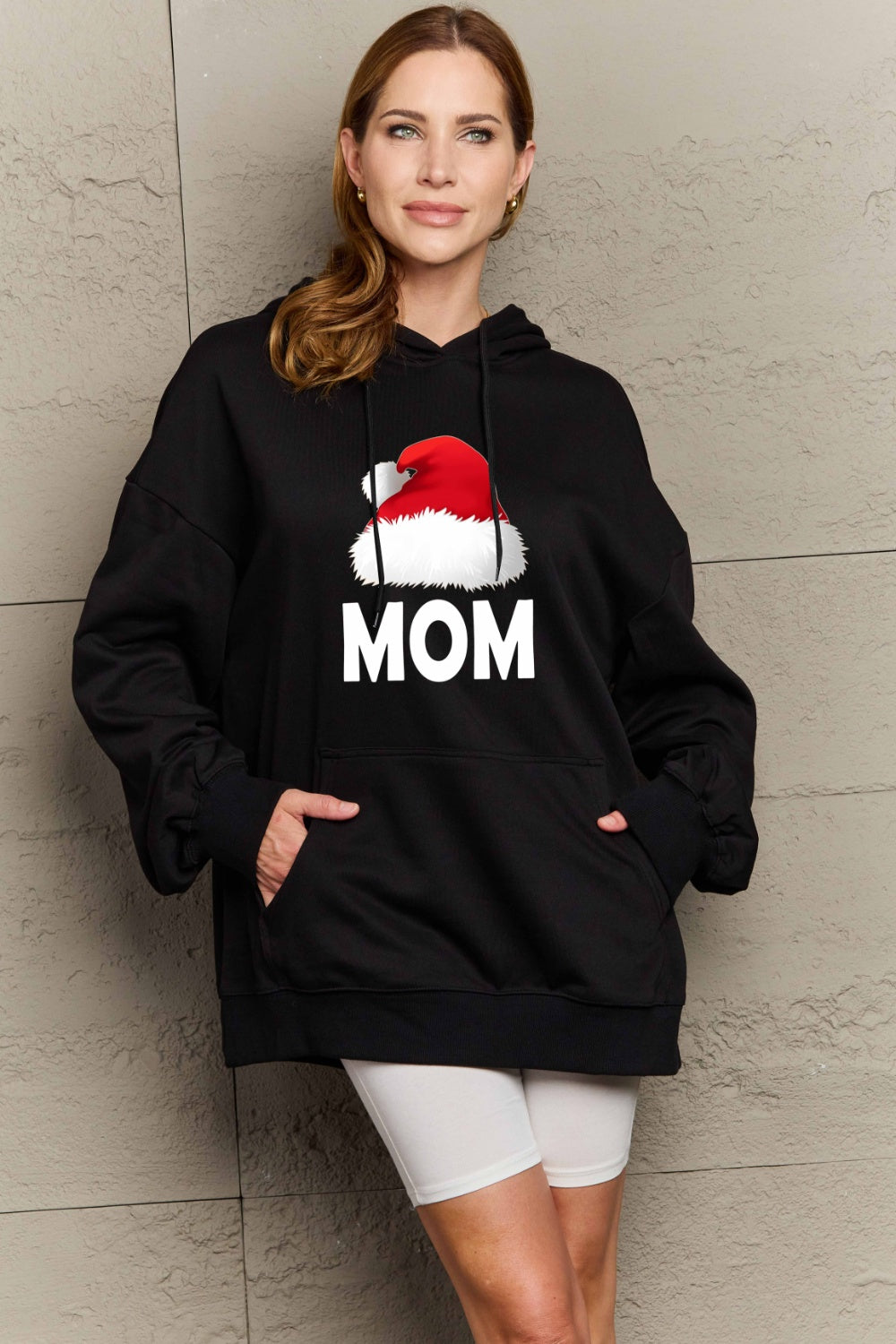 Simply Love Full Size MOM Graphic Hoodie Trendsi