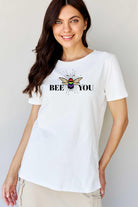 Simply Love Full Size BEE YOU Graphic T-Shirt Trendsi